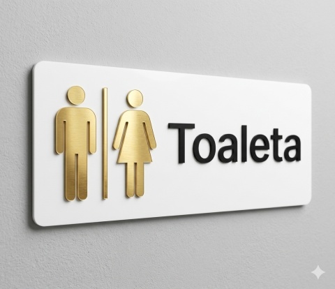 Elegancka Tabliczka Informacyjna na Drzwi