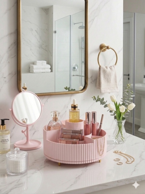 Elegancki Organizer na Kosmetyki 22cm