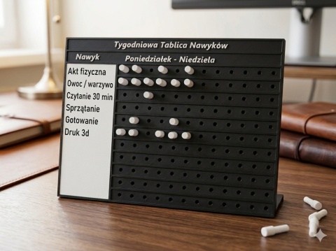 Tygodniowa Tablica Nawyków